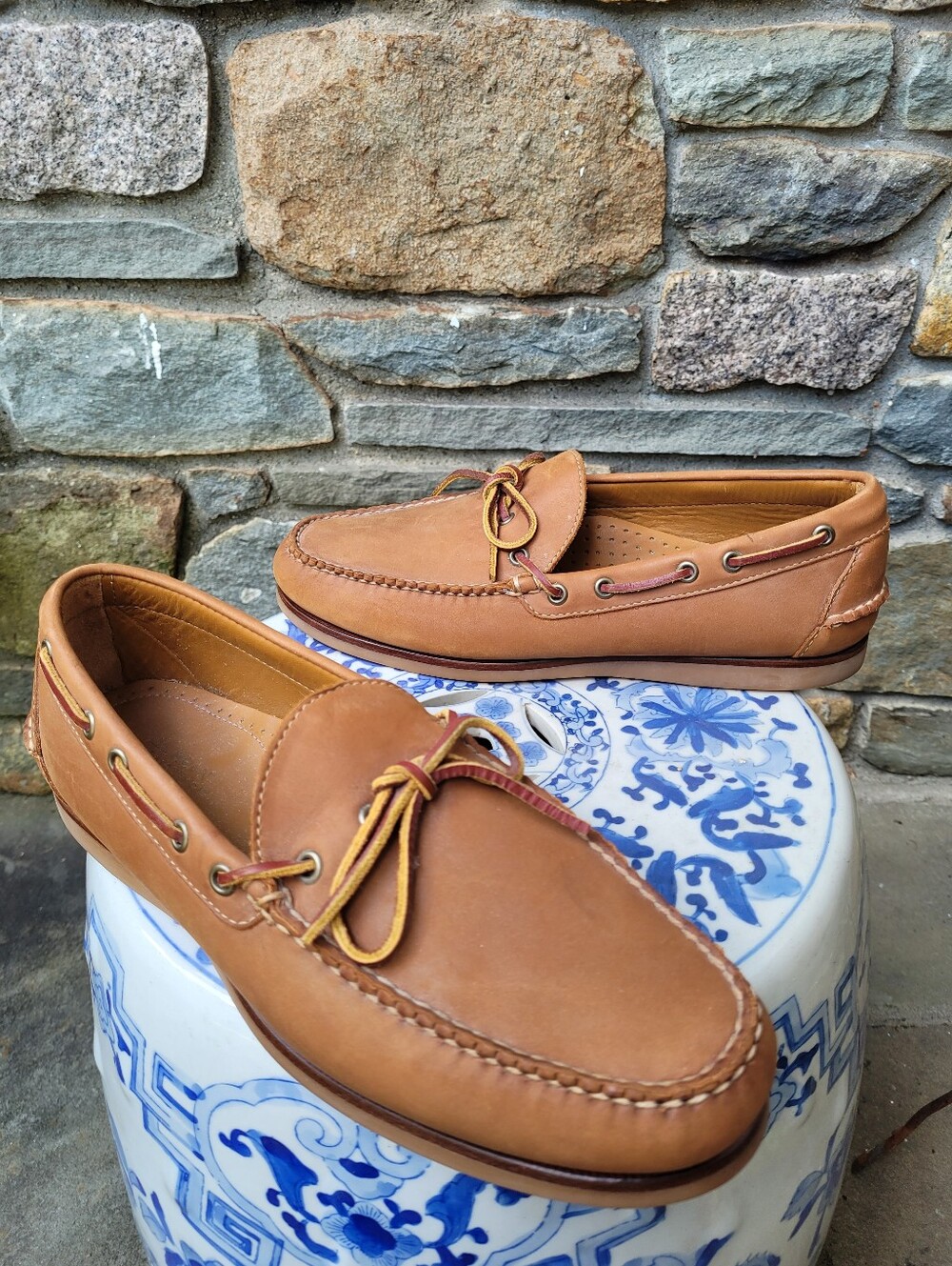 L.L.Bean Signature Camp Boat Shoes Moccasins